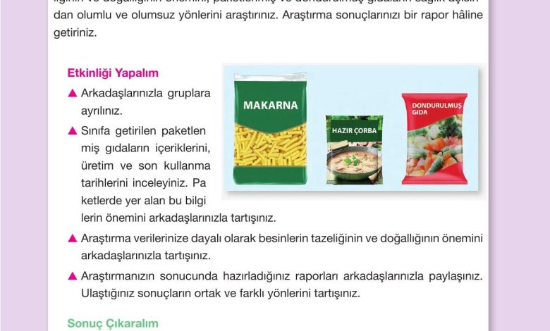 4. Sınıf Pasifik Yayınları Fen Bilimleri Ders Kitabı Sayfa 67 Cevapları