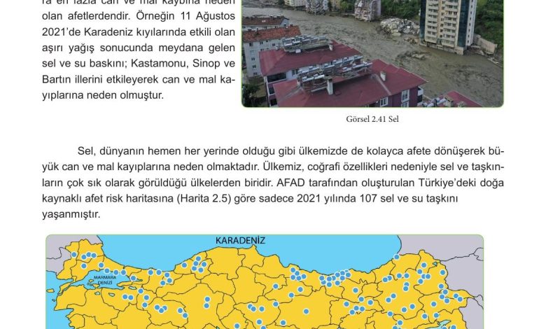 5. Sınıf Meb Yayınları Afet Bilinci Ders Kitabı Sayfa 113 Cevapları