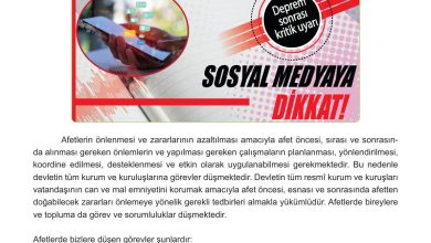 5. Sınıf Meb Yayınları Afet Bilinci Ders Kitabı Sayfa 85 Cevapları