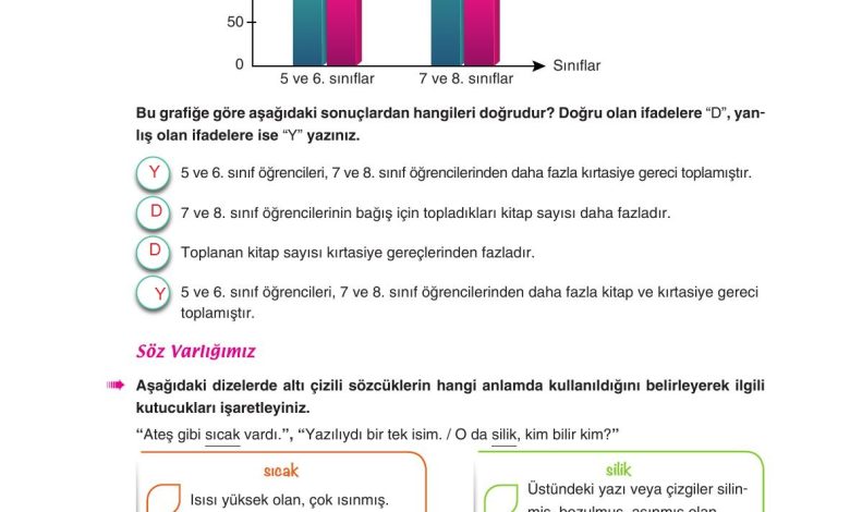 6. Sınıf Yıldırım Yayınları Türkçe Ders Kitabı Sayfa 24 Cevapları