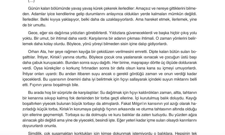 6. Sınıf Yıldırım Yayınları Türkçe Ders Kitabı Sayfa 277 Cevapları