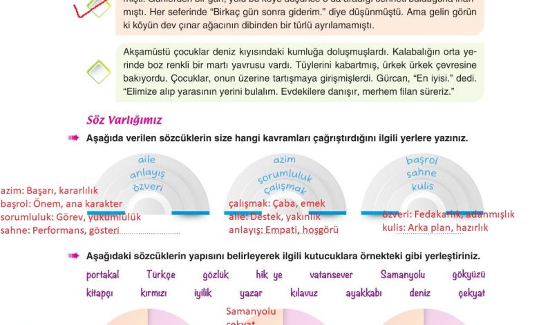 6. Sınıf Yıldırım Yayınları Türkçe Ders Kitabı Sayfa 88 Cevapları