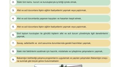 7. Sınıf Meb Yayınları Afet Bilinci Ders Kitabı Sayfa 49 Cevapları