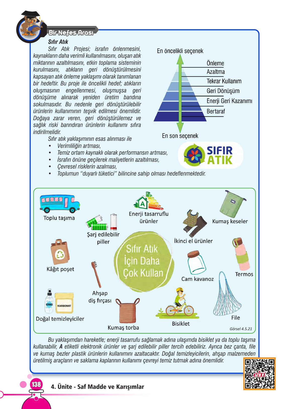 7. Sınıf Meb Yayınları Fen Bilimleri Ders Kitabı Sayfa 138 Cevapları