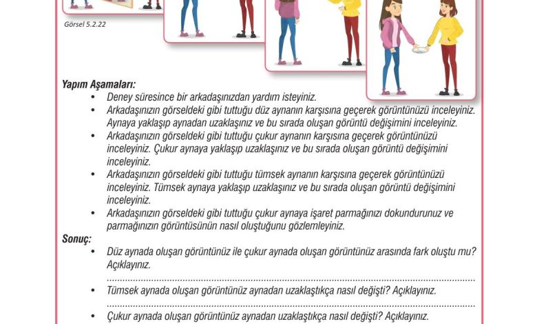 7. Sınıf Meb Yayınları Fen Bilimleri Ders Kitabı Sayfa 161 Cevapları