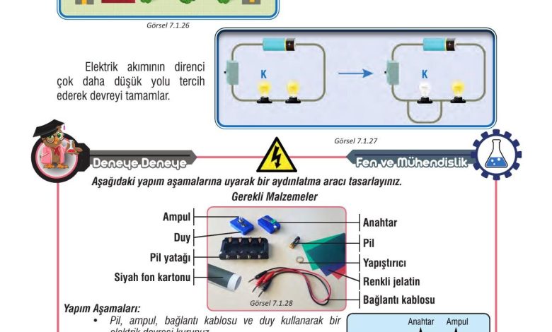 7. Sınıf Meb Yayınları Fen Bilimleri Ders Kitabı Sayfa 214 Cevapları