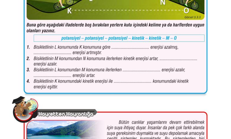 7. Sınıf Meb Yayınları Fen Bilimleri Ders Kitabı Sayfa 88 Cevapları